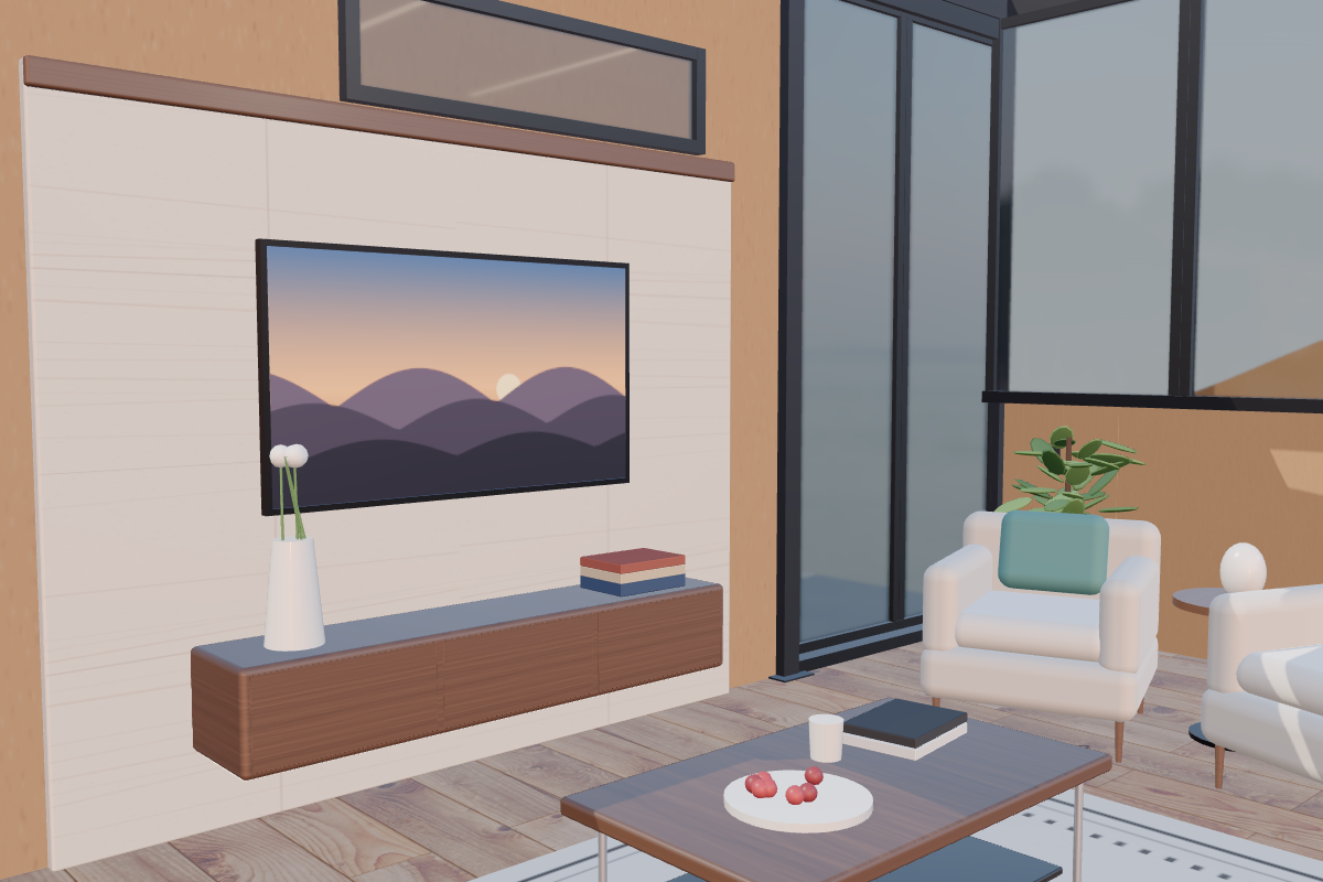 Inside — TV wall